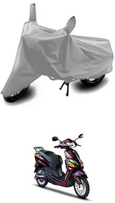 Vedika Collection Two Wheeler Cover for Hero(Silver)