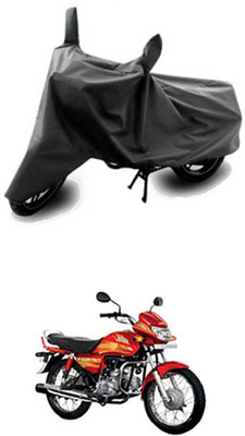 Vedika Collection Two Wheeler Cover for Hero(Grey)