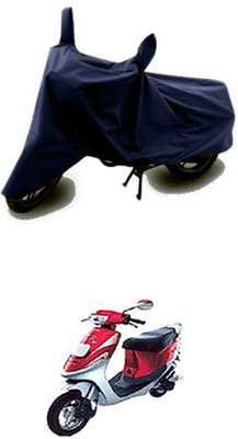 W proof Two Wheeler Cover for Kinetic(Blue)