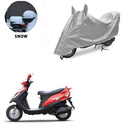 RPSENTTERPR Waterproof Two Wheeler Cover for Mahindra(Flyte, Silver)