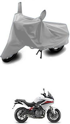 W proof Two Wheeler Cover for DSK Benelli(Silver)