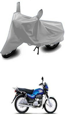 Vedika Collection Two Wheeler Cover for Kinetic(Silver)