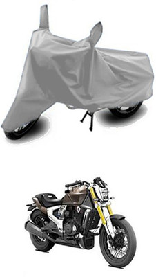 W proof Two Wheeler Cover for TVS(Silver)