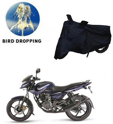 RPSENTTERPR Waterproof Two Wheeler Cover for Bajaj(Pulsar 135 LS DTS-i, Black)