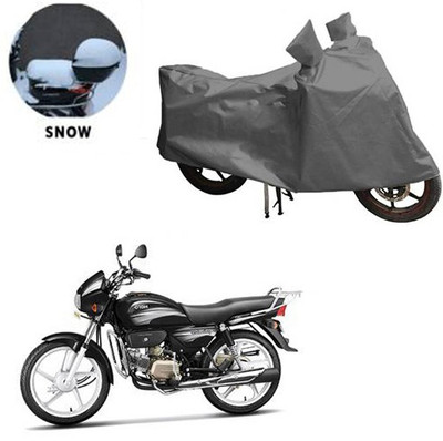 RPSENTTERPR Waterproof Two Wheeler Cover for Hero(Splendor Plus, Grey)