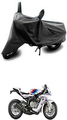 Vedika Collection Two Wheeler Cover for BMW(Grey)