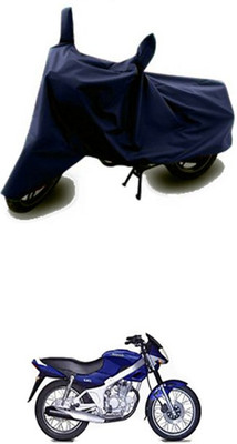 Vedika Collection Two Wheeler Cover for LML(Blue)