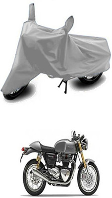 unik auto Two Wheeler Cover for Triumph(Silver)