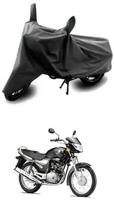 Vedika Collection Two Wheeler Cover for Yamaha(Libero, Grey)