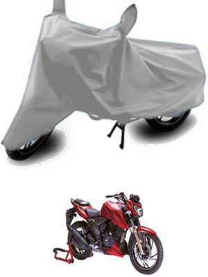 W proof Two Wheeler Cover for TVS(Silver)