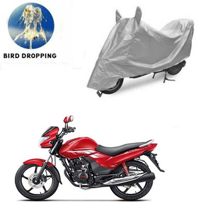 RPSENTTERPR Waterproof Two Wheeler Cover for Hero(Achiever, Silver)