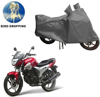 RPSENTTERPR Waterproof Two Wheeler Cover for Yamaha(SZ X, Grey)