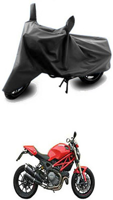 Vedika Collection Two Wheeler Cover for Ducati(Grey)