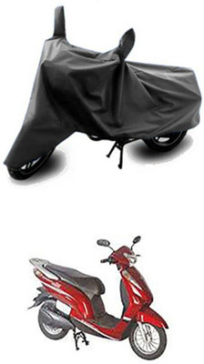 Vedika Collection Two Wheeler Cover for Avon(Grey)
