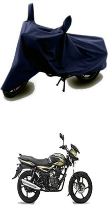 Vedika Collection Two Wheeler Cover for Bajaj(Discover, Blue)