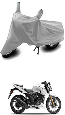 W proof Two Wheeler Cover for TVS(Silver)