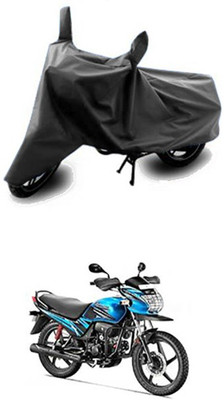 Vedika Collection Two Wheeler Cover for Hero(Passion Pro TR, Grey)