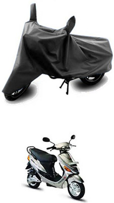 Vedika Collection Two Wheeler Cover for Hero(E Sprint, Grey)
