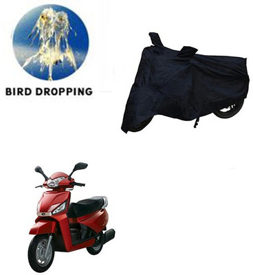 RPSENTTERPR Waterproof Two Wheeler Cover for Mahindra(Gusto, Black)