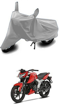 W proof Two Wheeler Cover for TVS(Silver)