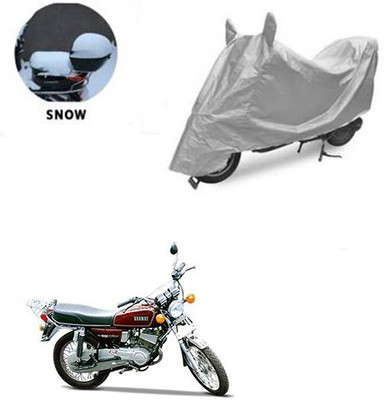RPSENTTERPR Waterproof Two Wheeler Cover for Yamaha(RX 100, Silver)