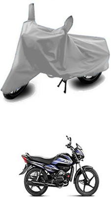 unik auto Two Wheeler Cover for Hero(Silver)