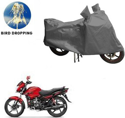 RPSENTTERPR Waterproof Two Wheeler Cover for Hero(Glamour FI, Grey)