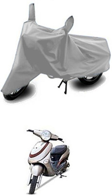 unik auto Two Wheeler Cover for Hero(Silver)