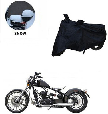 RPSENTTERPR Waterproof Two Wheeler Cover for Harley Davidson(Bobber 350, Black)