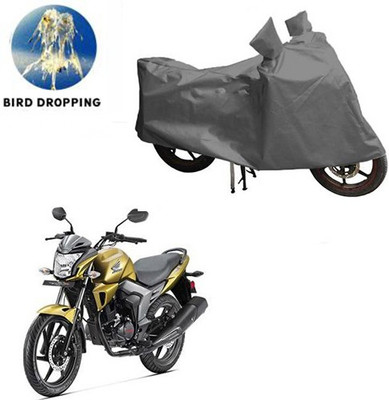 RPSENTTERPR Waterproof Two Wheeler Cover for Honda(Trigger, Grey)