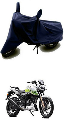 Vedika Collection Two Wheeler Cover for TVS(Blue)