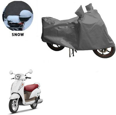 RPSENTTERPR Waterproof Two Wheeler Cover for Suzuki(Access, Grey)