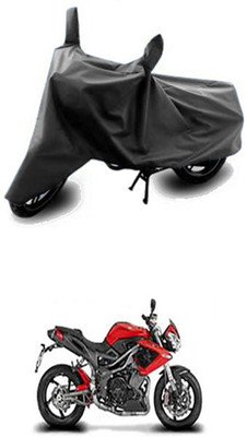 Vedika Collection Two Wheeler Cover for DSK Benelli(TNT R, Grey)