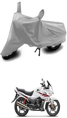 Vedika Collection Two Wheeler Cover for Hero(Silver)
