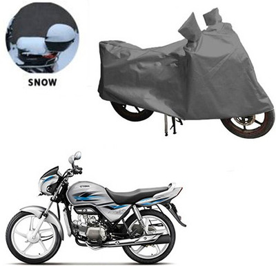 RPSENTTERPR Waterproof Two Wheeler Cover for Hero(Splendor Pro, Grey)