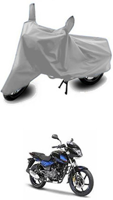 unik auto Two Wheeler Cover for Bajaj(Pulsar 150 DTS-i, Silver)