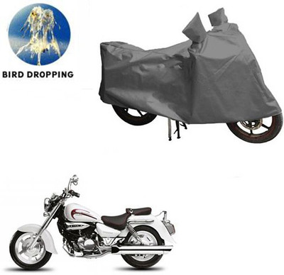 RPSENTTERPR Waterproof Two Wheeler Cover for Hyosung(Aquila Pro 650, Grey)