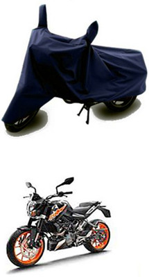 unik auto Two Wheeler Cover for KTM(Duke 200, Blue)