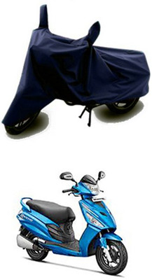 Vedika Collection Two Wheeler Cover for Hero(Maestro Edge, Blue)