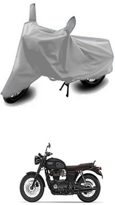 unik auto Two Wheeler Cover for Triumph(Silver)