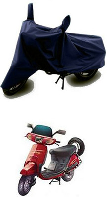 Vedika Collection Two Wheeler Cover for Kinetic(Blue)