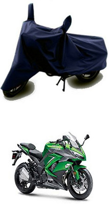 Vedika Collection Two Wheeler Cover for Kawasaki(Ninja 1000, Blue)