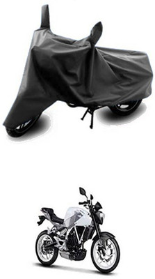 Vedika Collection Two Wheeler Cover for Hyosung(Grey)