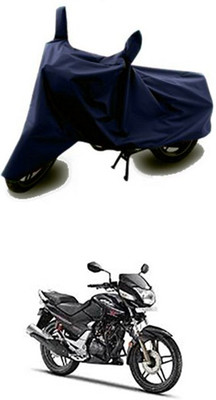 Mdstar Waterproof Two Wheeler Cover for Hero(CBZ TYPE 1, Blue)