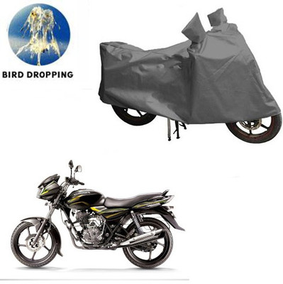 RPSENTTERPR Waterproof Two Wheeler Cover for Bajaj(Discover 100 DTS-i, Grey)