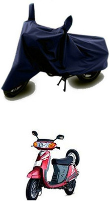 Vedika Collection Two Wheeler Cover for Kinetic(Blue)