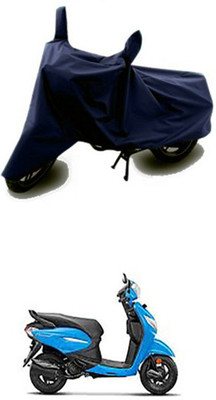 Vedika Collection Two Wheeler Cover for Hero(Blue)