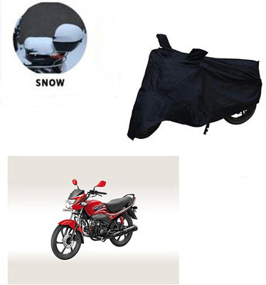 Mdstar Waterproof Two Wheeler Cover for Hero(Xtreme Sports, Black)