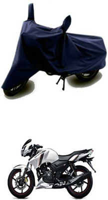 Vedika Collection Two Wheeler Cover for TVS(Blue)