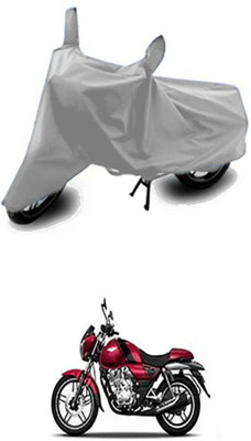 unik auto Two Wheeler Cover for Bajaj(V 150, Silver)
